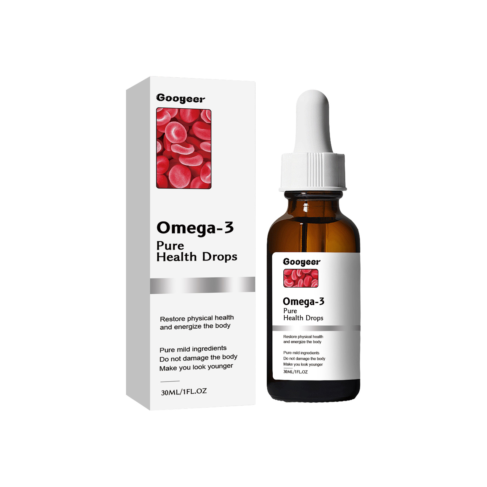 Omega-3 Pure Health Drops, Relieve Physical Discomfort Balan