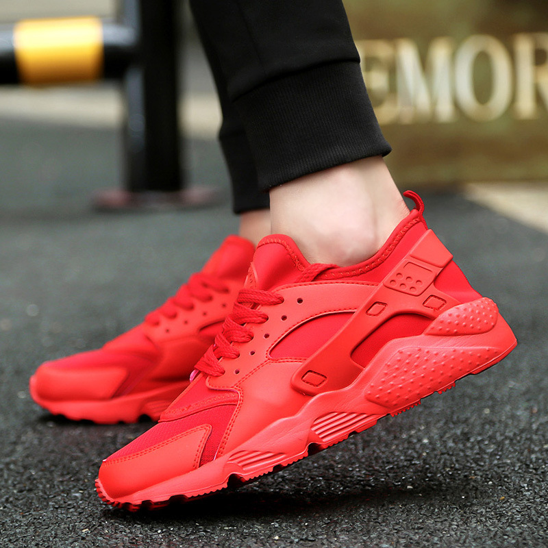 Men's mesh sports shoes for men women's flat running shoes for couples men's travel for men