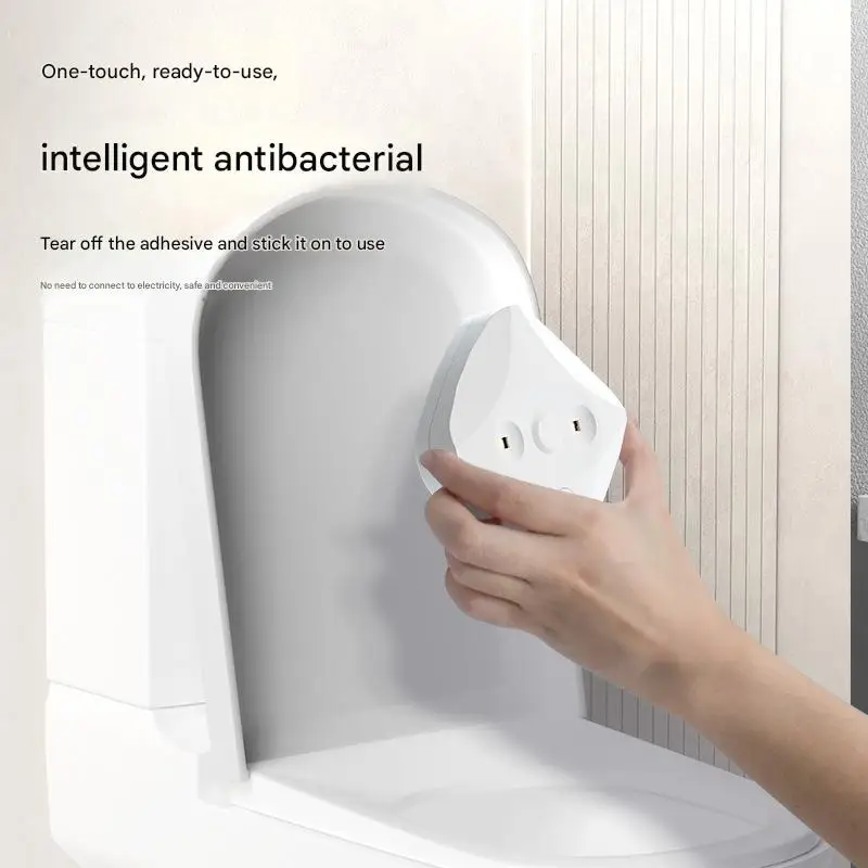 LED Night U V Lights Toilet Seat Toilet Bowl Light Motion Sensor Activated Toilet Lid Clean Lights