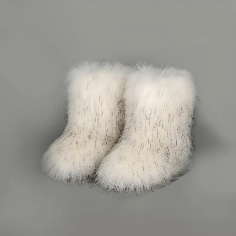 Thermal Fuzzy Platform Boots image 4