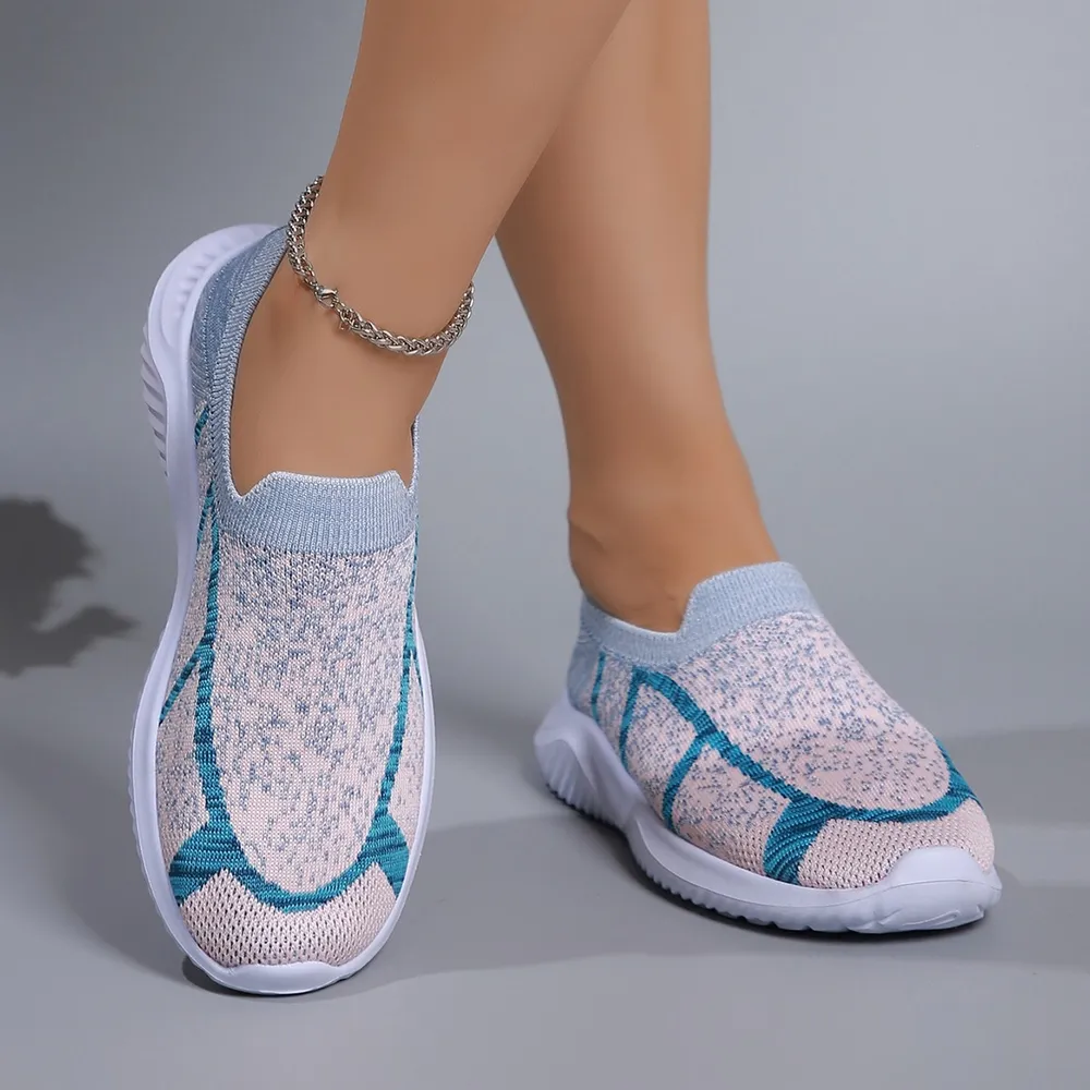 Breathable Mesh Round Toe Sneakers image 6