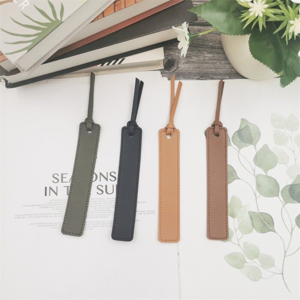 4PCS PU Leather Reading Page M
