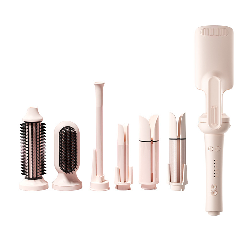 Seven in one hair changing curling stick Super large curly big wave Chicken rolls fluffy automatic