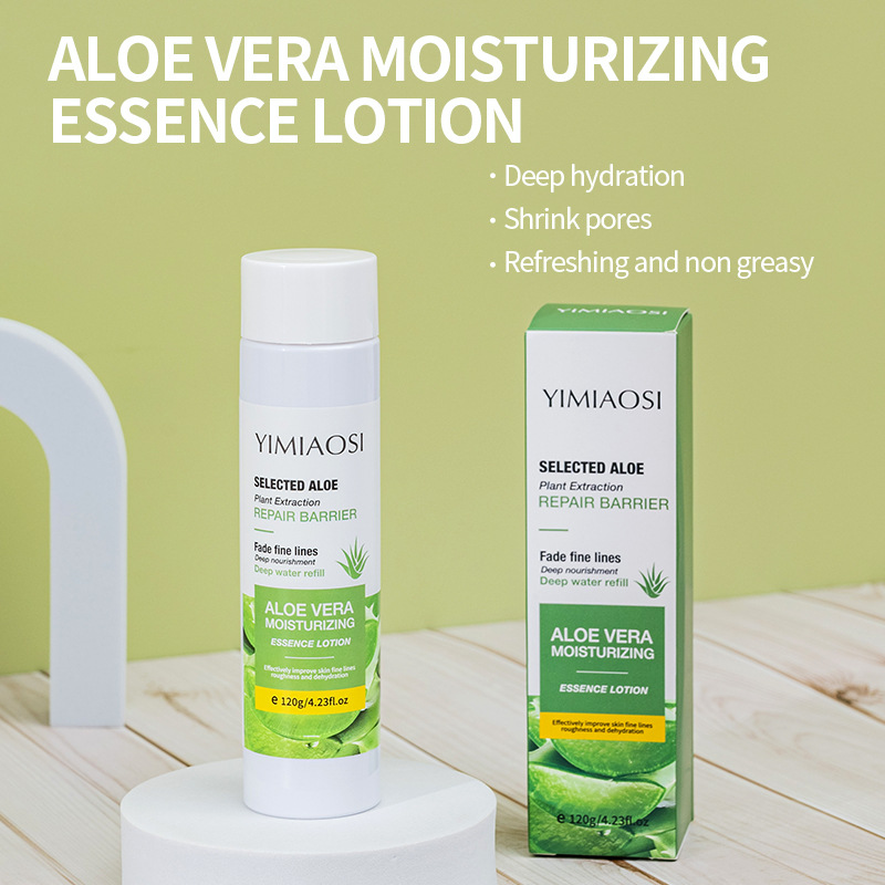 YIMIAOSI Aloe Vera Hydrating Essence Milk, 120g