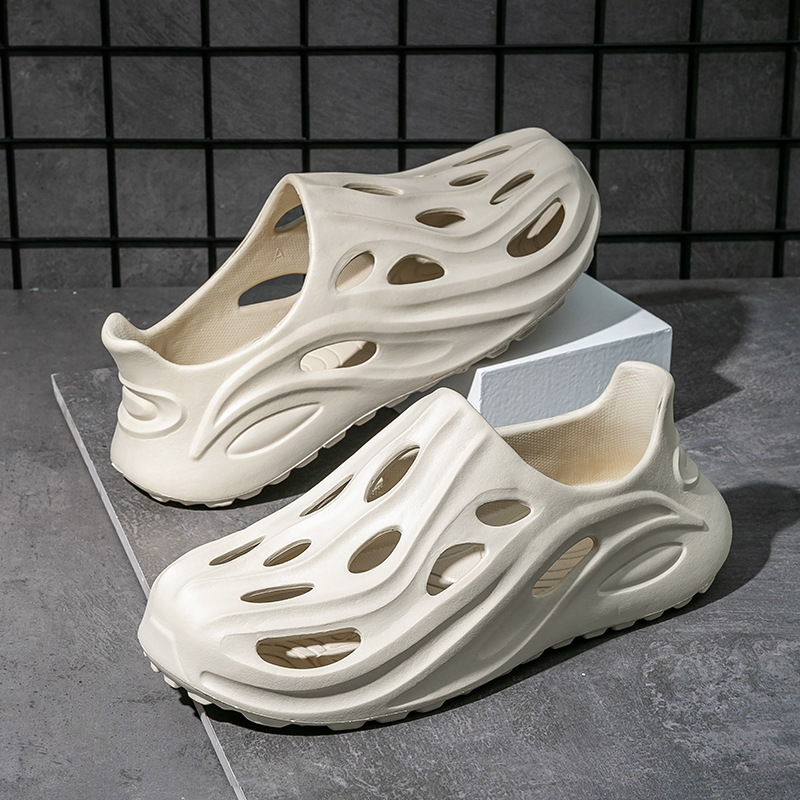 Cave shoes for boys to wear outdoors in summer anti slip and anti odor beach toe slippers men's coconut shoes image 3