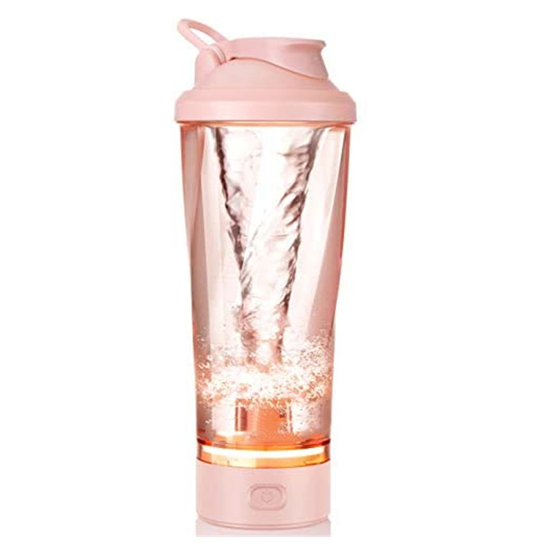 450ml Electric Stirring Cup Spiral Pattern Vortex Protein Powder Shake Cup Automatic Shake Cup