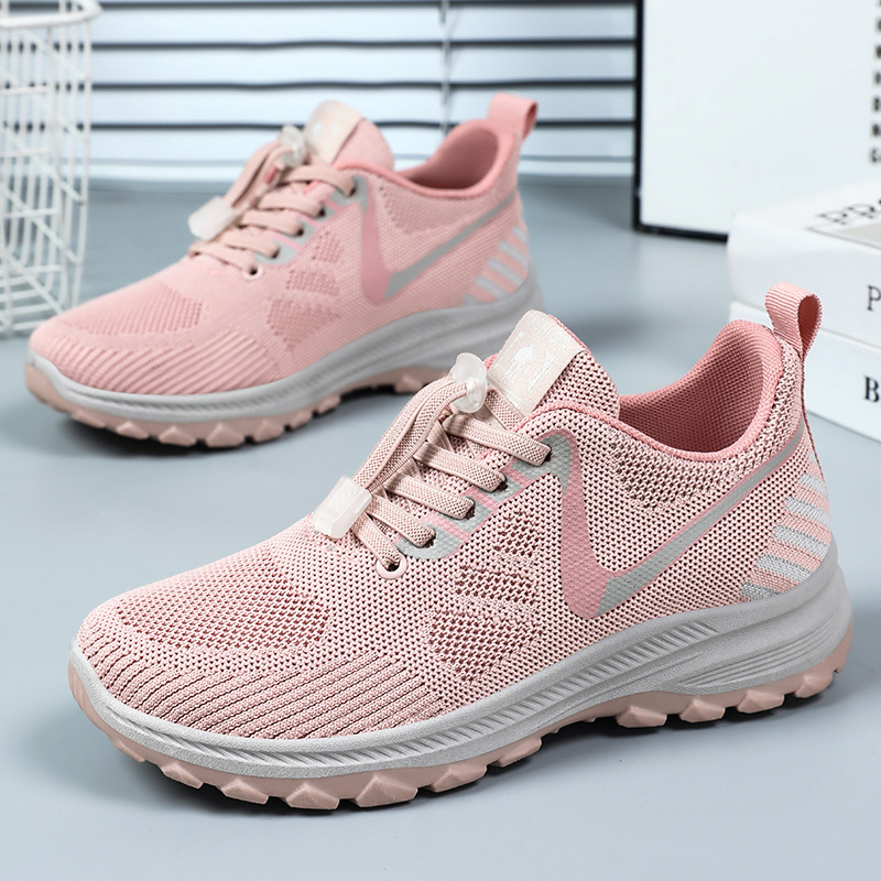 Women's Summer Travel Shoes - Breathable and Comfortable Walking Shoes for Middle-aged and Elderly with Soft Sole Running Shoes for Outdoor Sports image 4