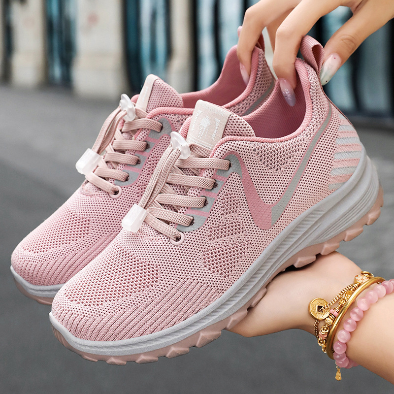Women's Summer Travel Shoes - Breathable and Comfortable Walking Shoes for Middle-aged and Elderly with Soft Sole Running Shoes for Outdoor Sports image 6