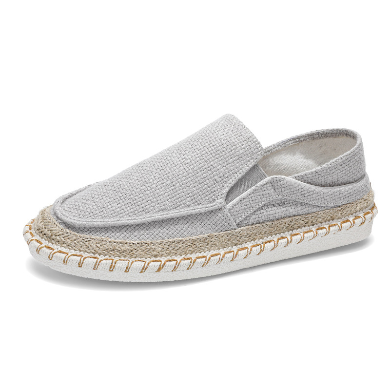 Fisherman Shoes Men's Breathable Cloth Shoes Hanfu Shoes Men's Casual Slip-On Loafers Driving Old Beijing Cloth Shoes image 5