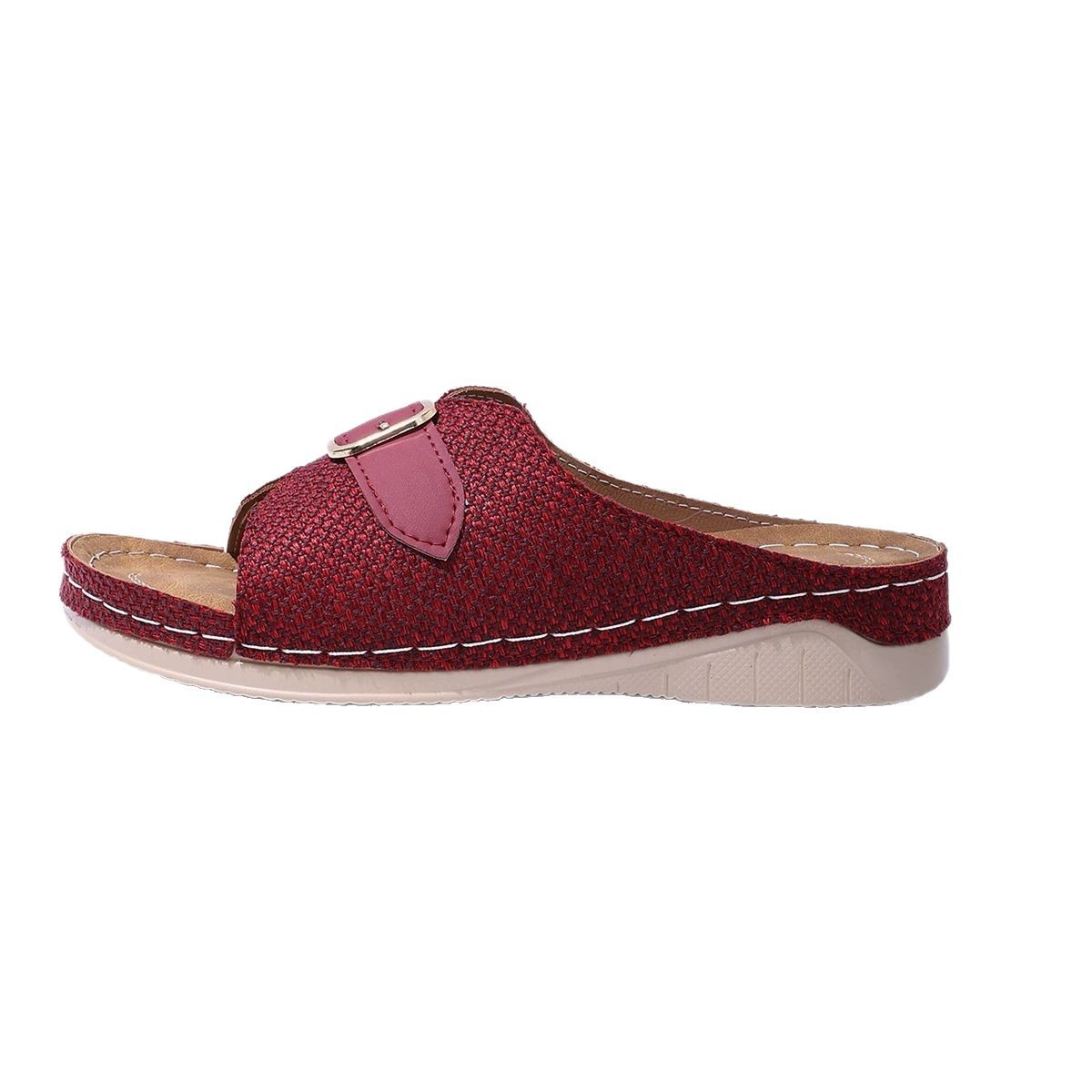 Flat Sandals for Women Summer Color Matching Slip-On Outdoor Casual Export Fish Mouth Sandals