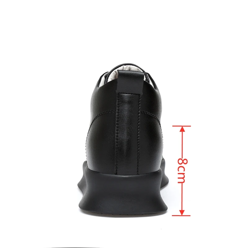 Summer Invisible Height-Increasing Shoes 8CM Korean Style British Invisible Height-Increasing Men's Shoes Casual Sports Sneakers image 7