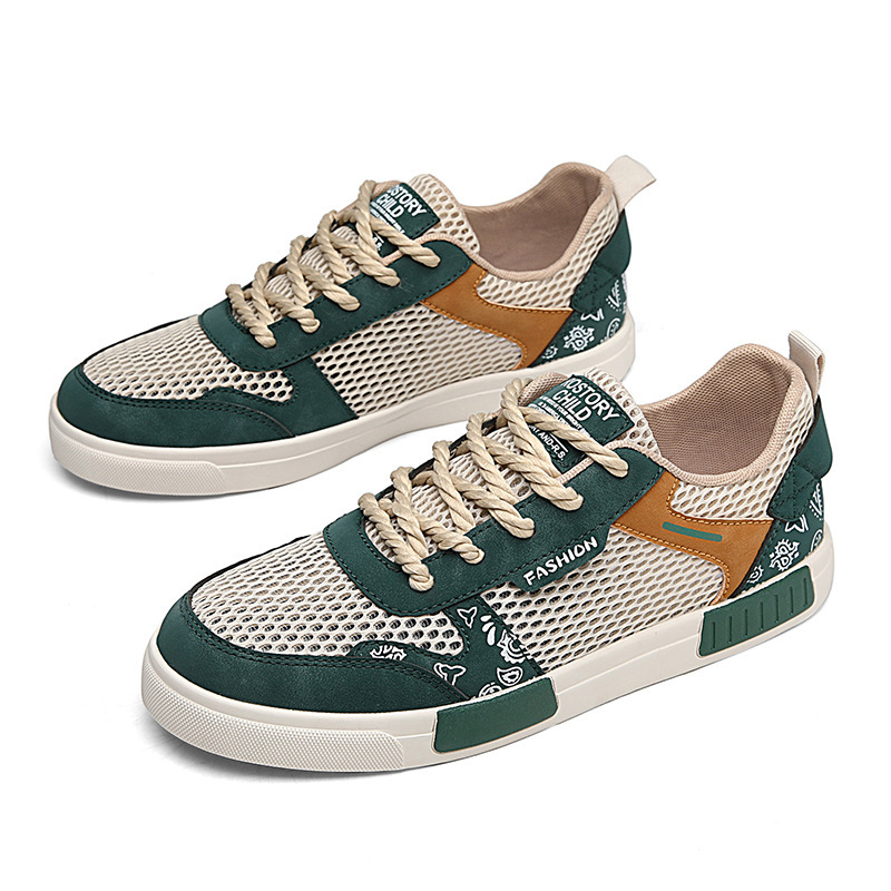 Hollow Sneakers Men Comfortable Mesh Shoes Lightweight Trendy Versatile Casual Shoes image 5