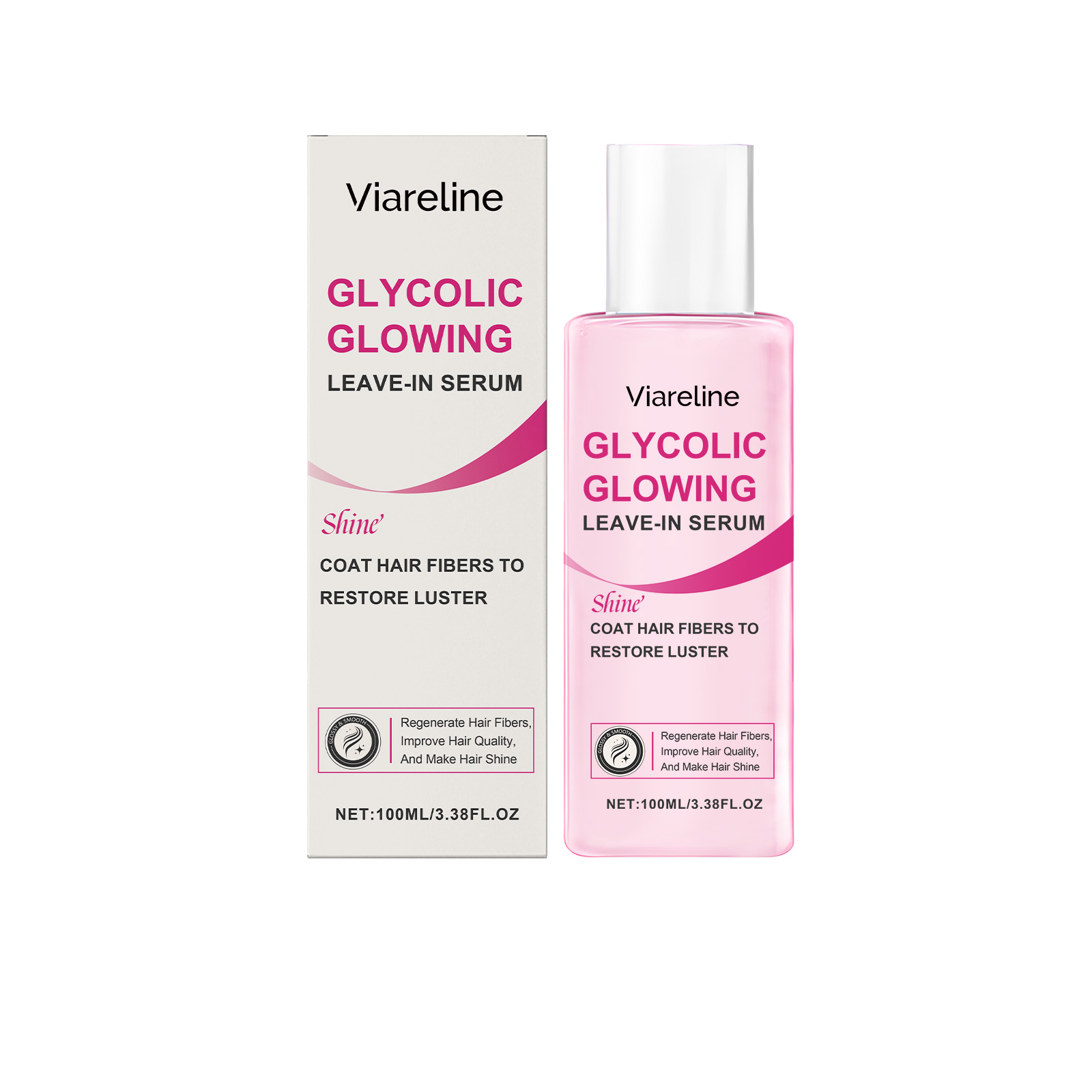 Viareline Leave-In Hair Care Essence Hydrating Smooth And Im