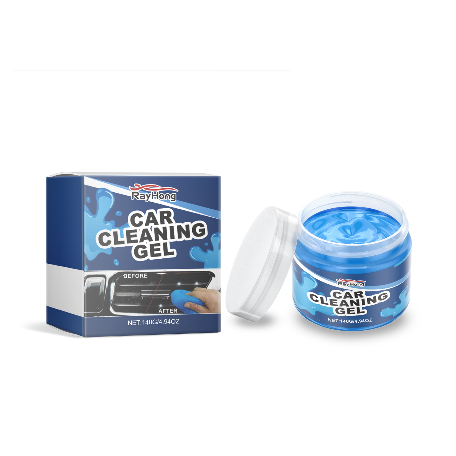 Rayhong Automotive Cleaning Gel Automotive Interior Gap Multi-Function Air Outlet Cleaning Soft
