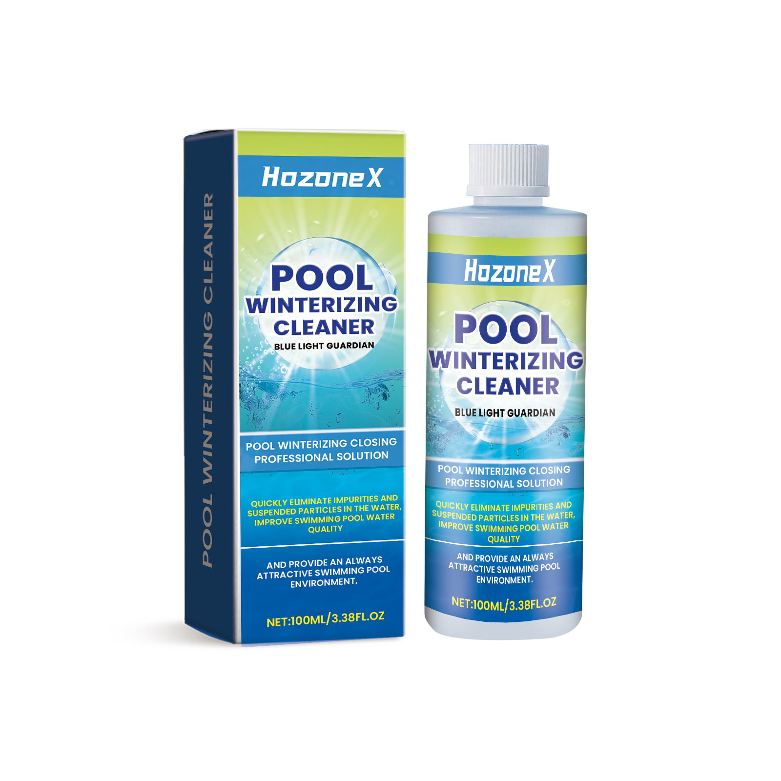 HozoneX Pool Water Clarifying Agent Is Used To Improve The W