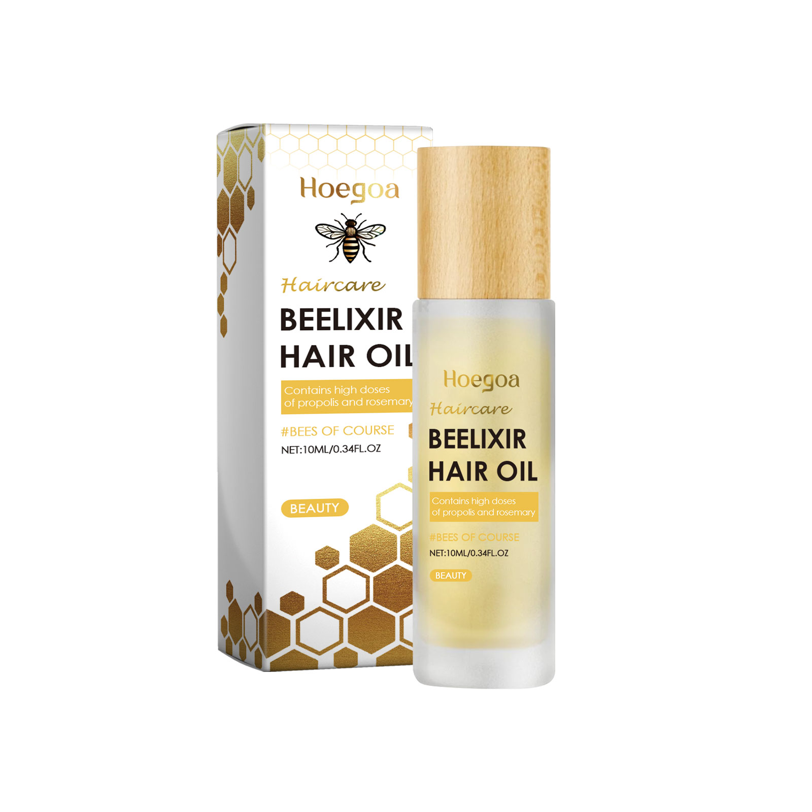 Hoegoa Honey Hair Care Essential Oil Honey Rosemary Scalp Re