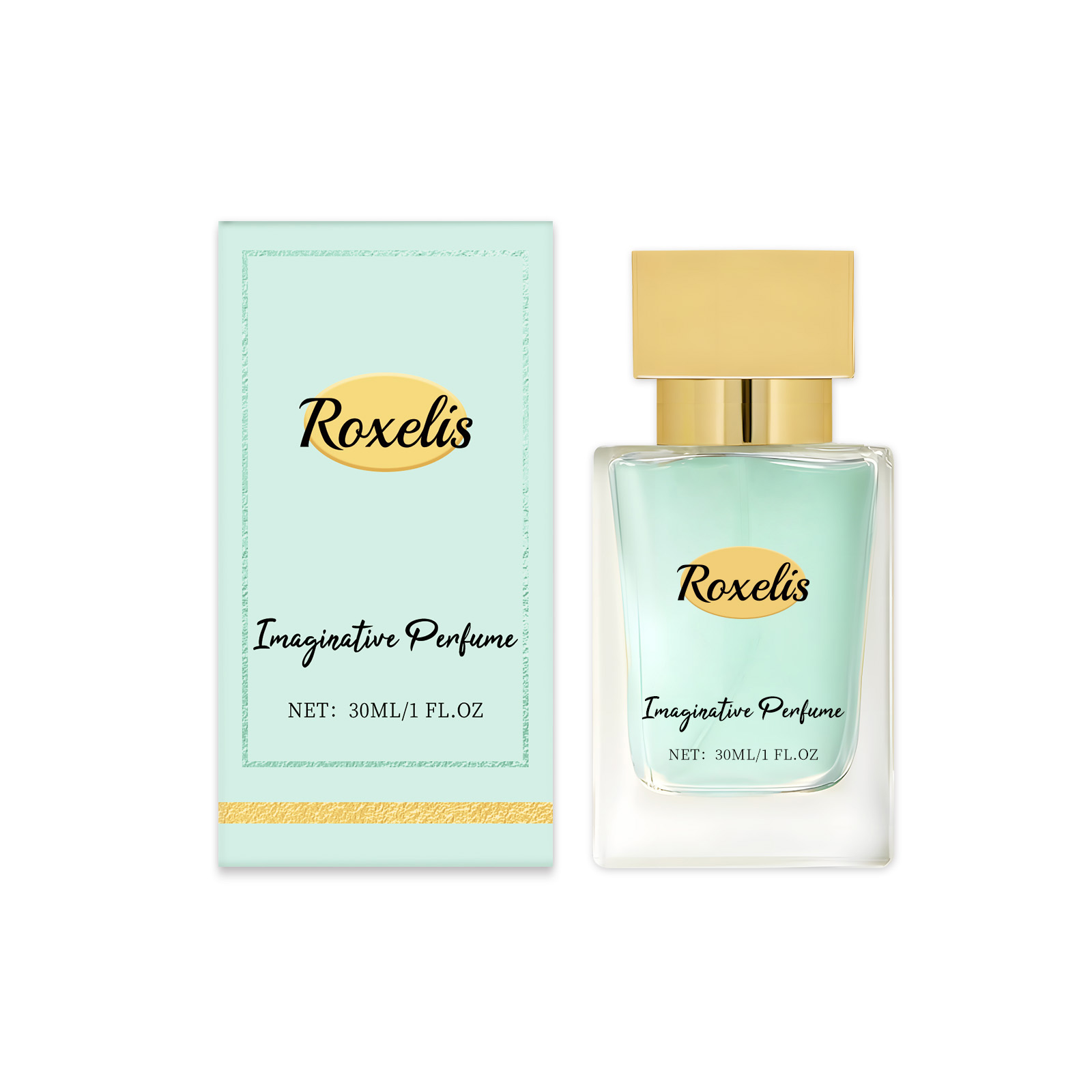 Roxelis Fresh Neutral Fragrance Bergamot Citrus Long-Lasting Light Fragrance Fresh Portable Charm