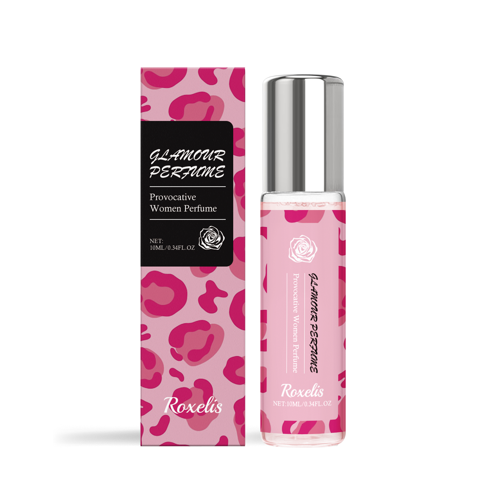 Roxelis Ladies' Roll-On Perfume, Niche Fresh Unique Fragrance Confident Charm Elegant Temperament To