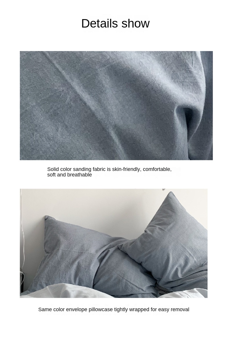Solid Color Simple Four-Piece Set Flannel Quilt Cover - Summer Washed Cotton Bedding -Three-Piece Set, obors.com Solid Color Simple Four-Piece Set Flannel Quilt Cover - Summer Washed Cotton Bedding -Three-Piece Set, https://obors.com/product/solid-color-simple-four-piece-set-flannel-quilt-cover-summer-washed-cotton-bedding-three-piece-set/