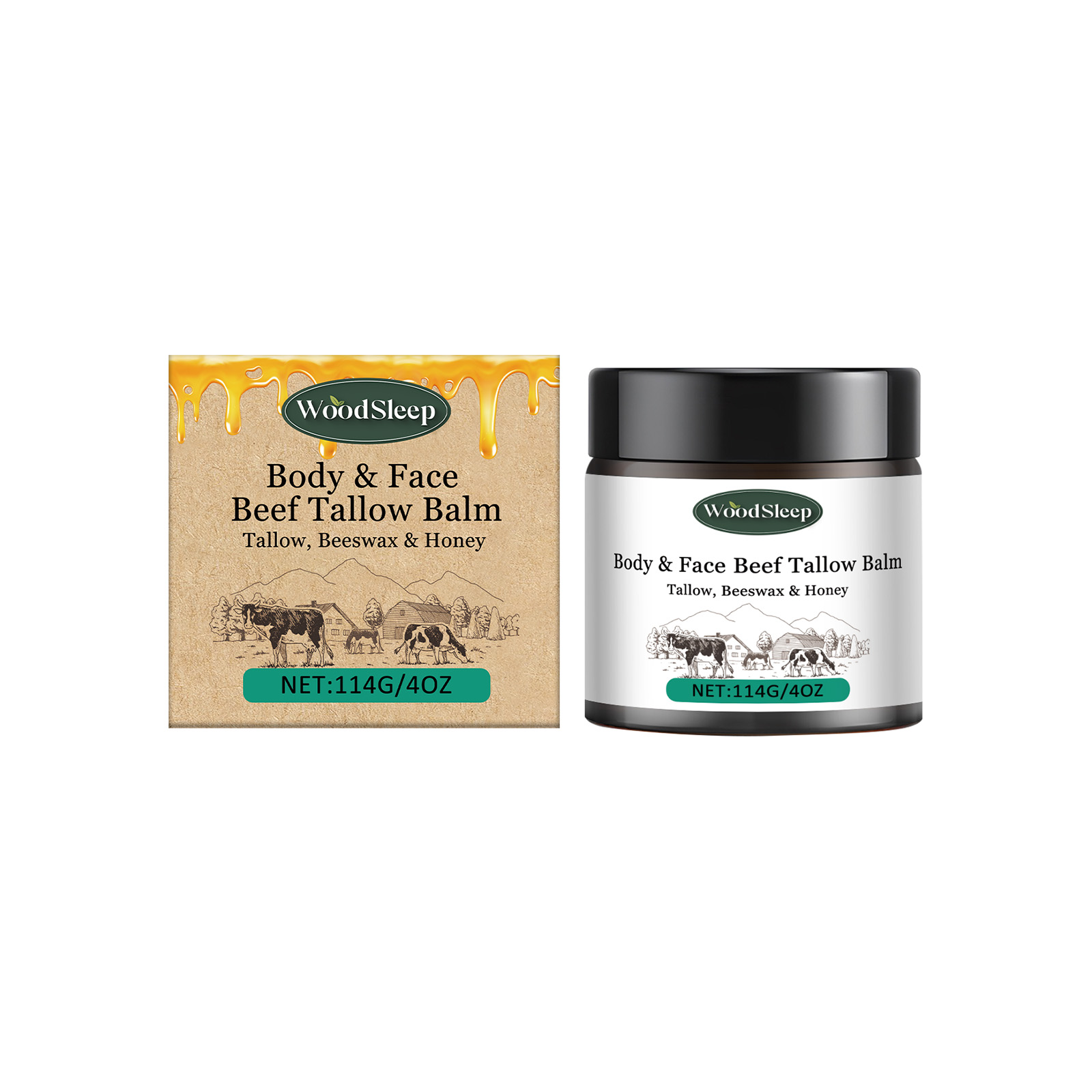WoodSleep Butter Fed Moisturizer Moisturizes Tender Skin And Hydrates Body Lotion