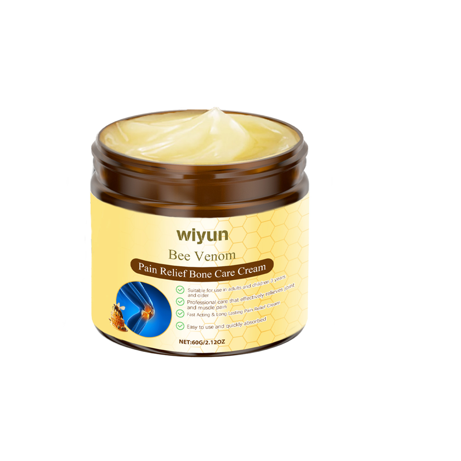 Wiyun Bee Venom Joint Care Cream Gentle And Soothing Wrist Knee Massage Body Topical Daily Care