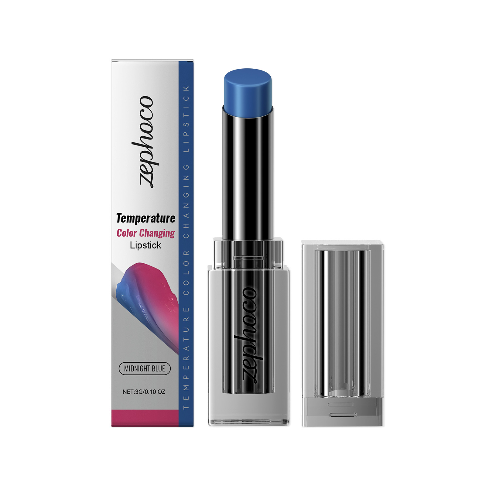 zephoco Midnight Blue Warming Lip Balm, Pamper, Nourish, Moisturize, Moisturize And Improve Dry Lip
