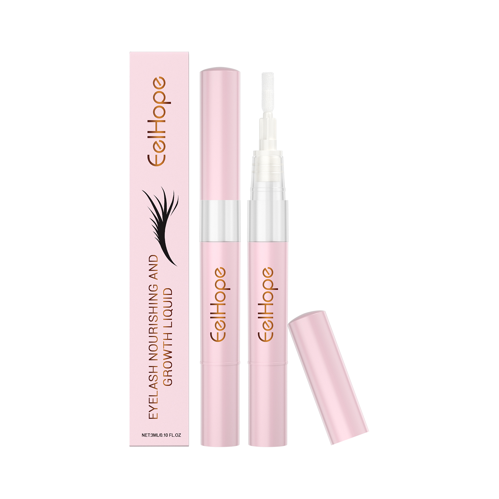 Eelhope Eyelash Care Liquid, Gentle Ingredients Natural Mois