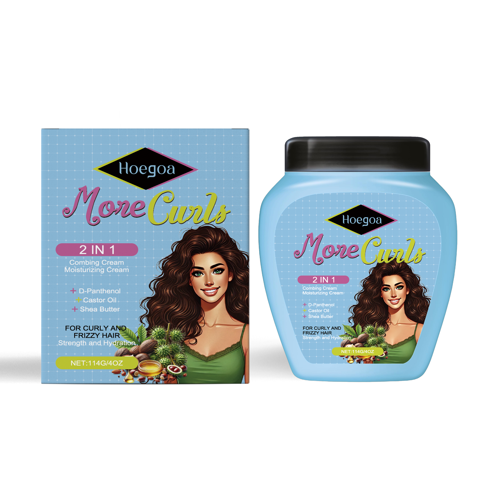 Hoegoa Leave-In Conditioner, Lightens Dry Hair, Softens Hair And Nourishes