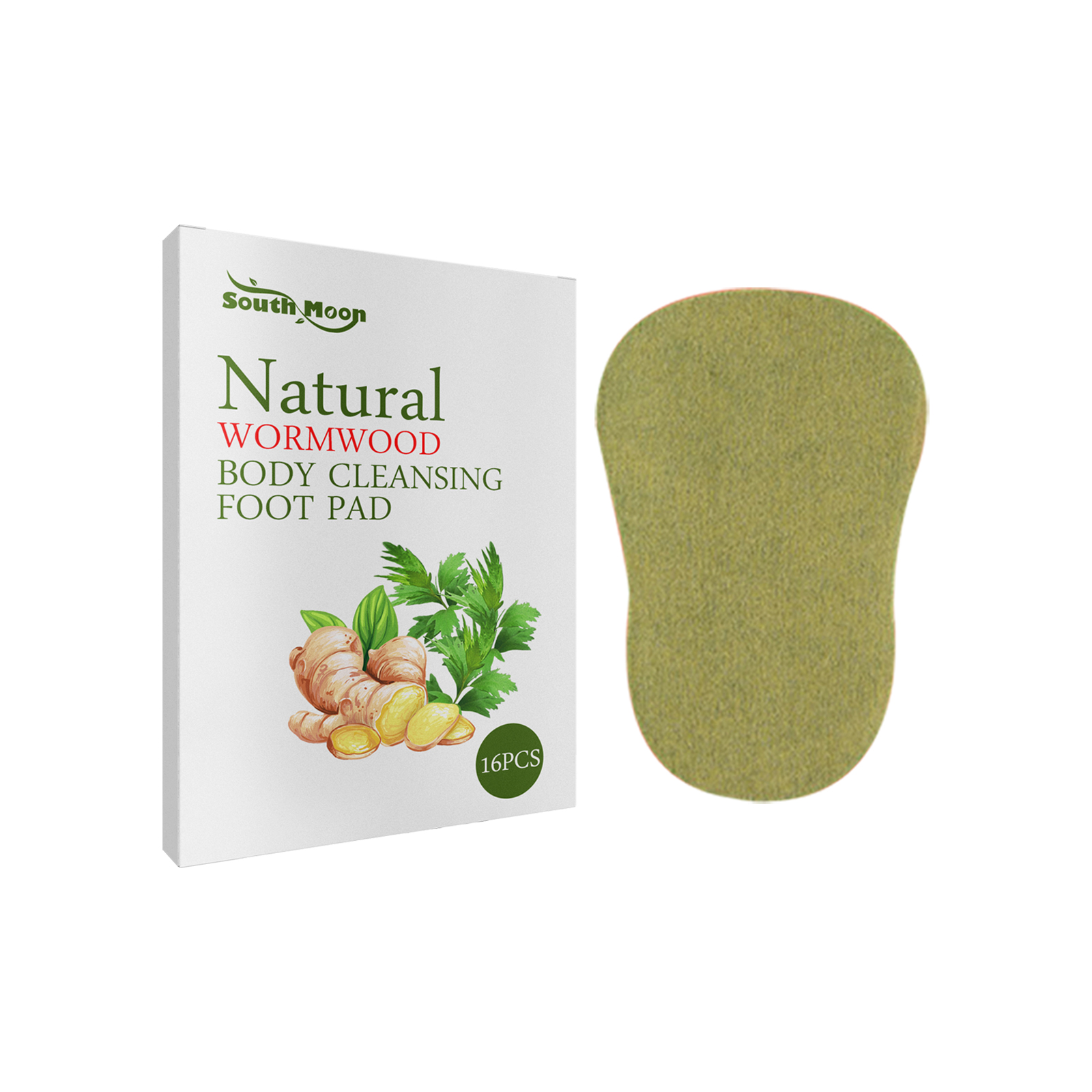 South Moon Body Cleansing Pads, Relieve Body Stress Slimming Helps Sleep Foot Care Patch