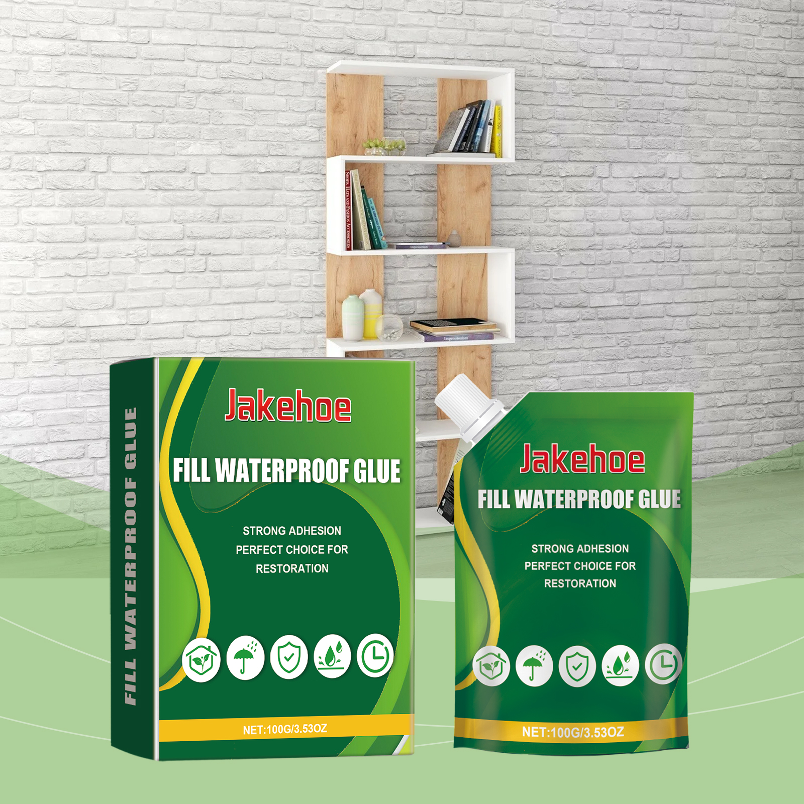 Jakehoe repair compound carton in home interior