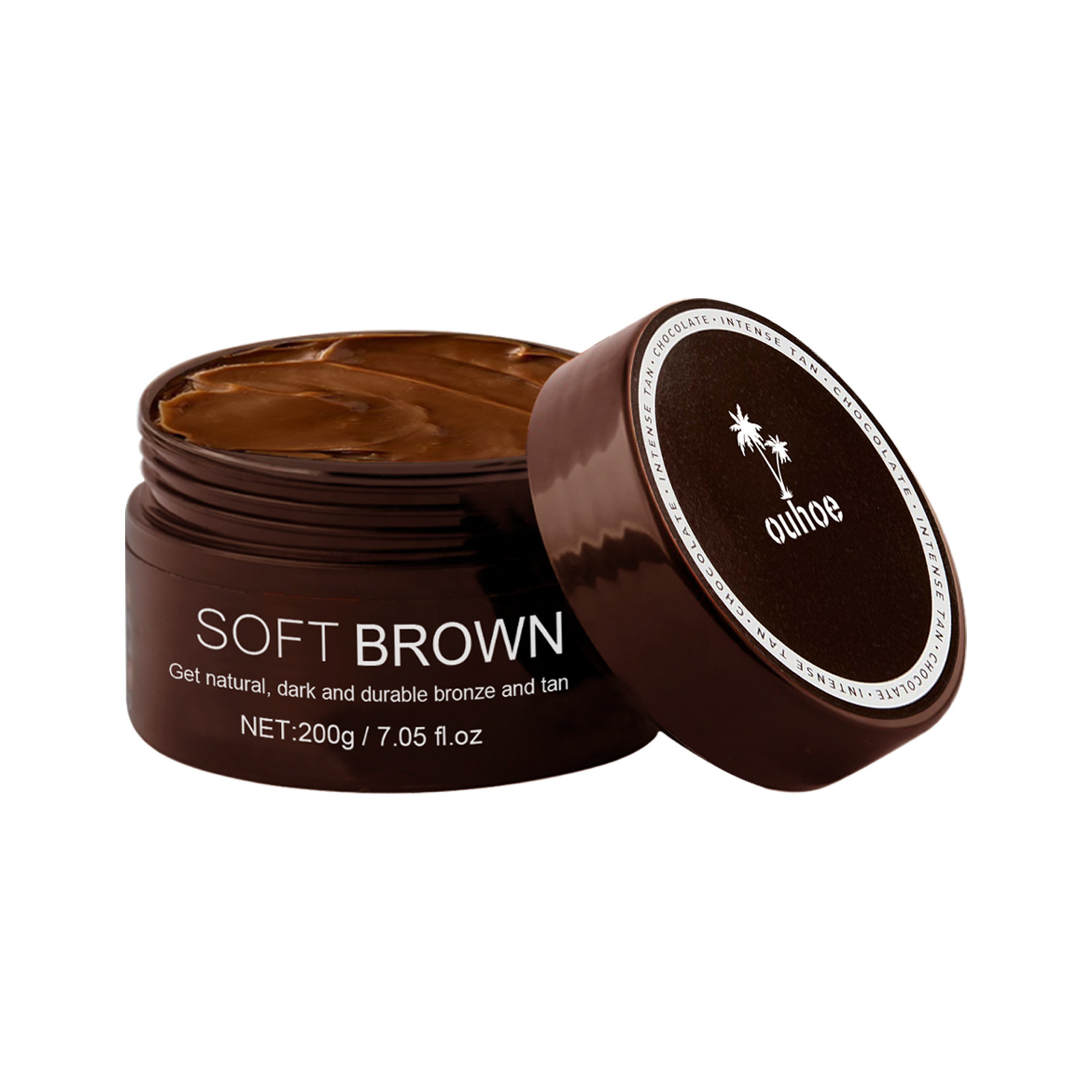OUHOE Soft Brown, Summer Seaside Tanning Dark Tan Moisturizi
