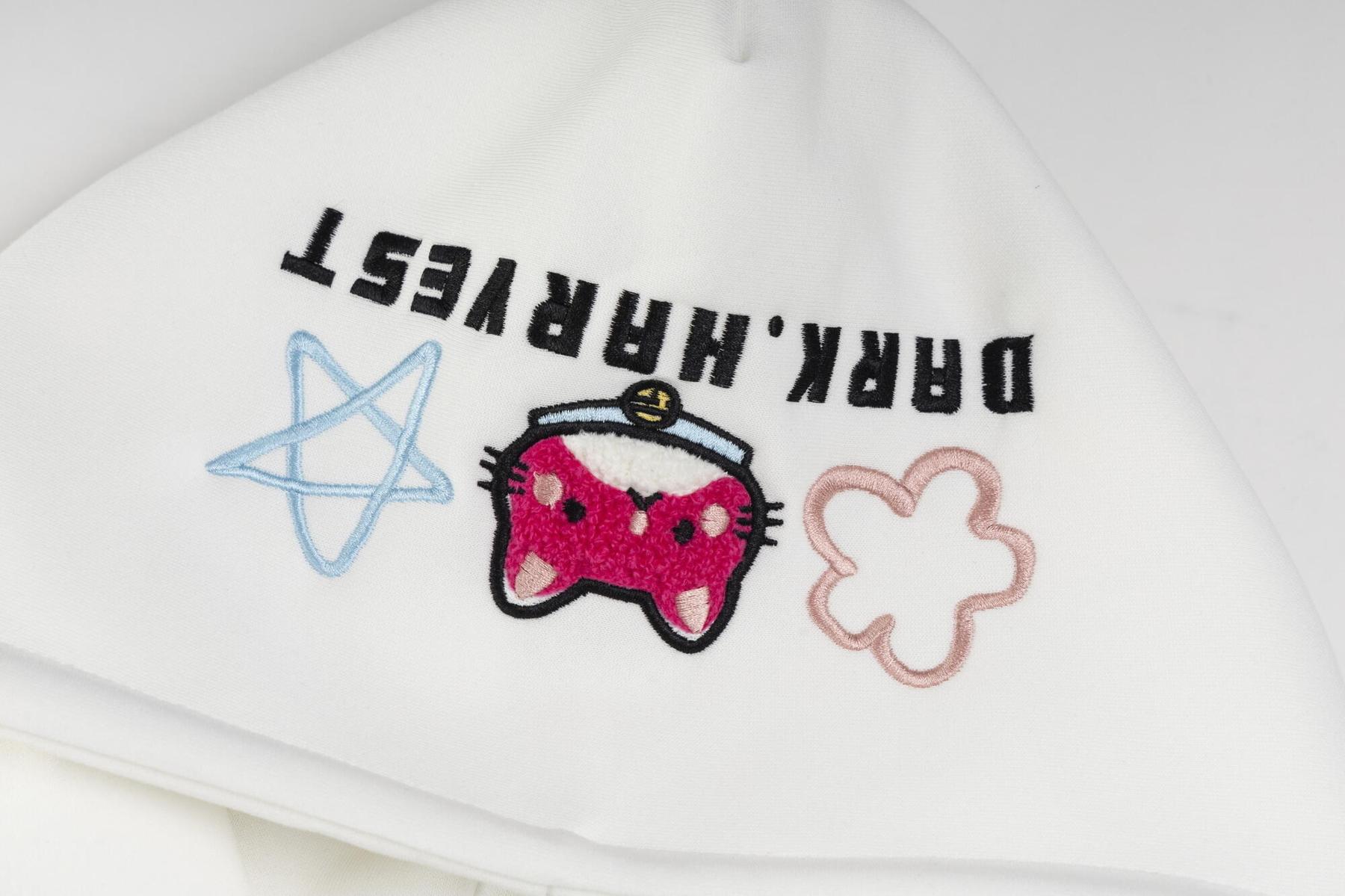 Cotton sweatshirt cuff detail long sleeve