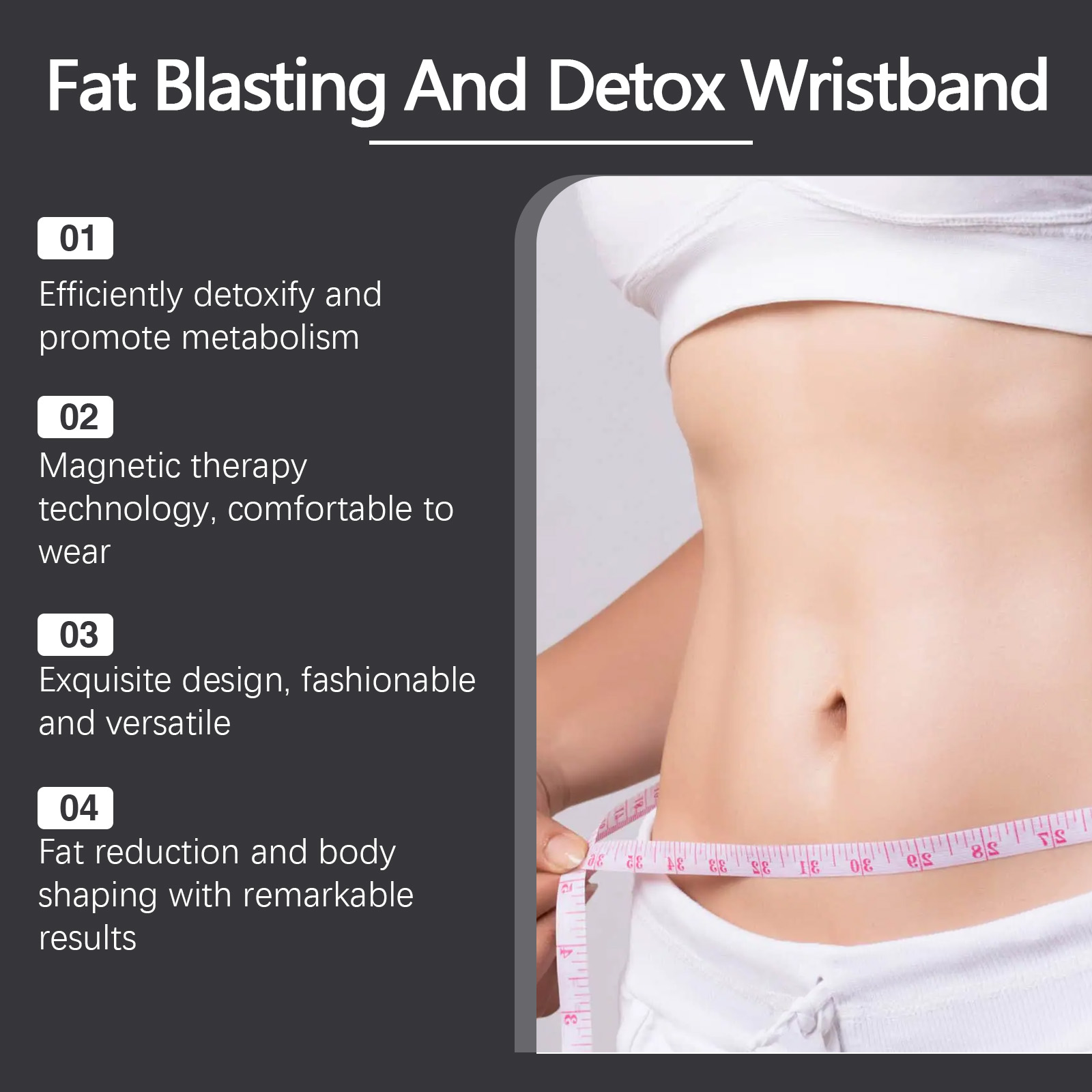 This Lightweight Natural Healing Body Care Bracelet combines comfort with holistic wellness. Designed for all-day wear, it supports your body's natural balance without feeling heavy or restrictive.