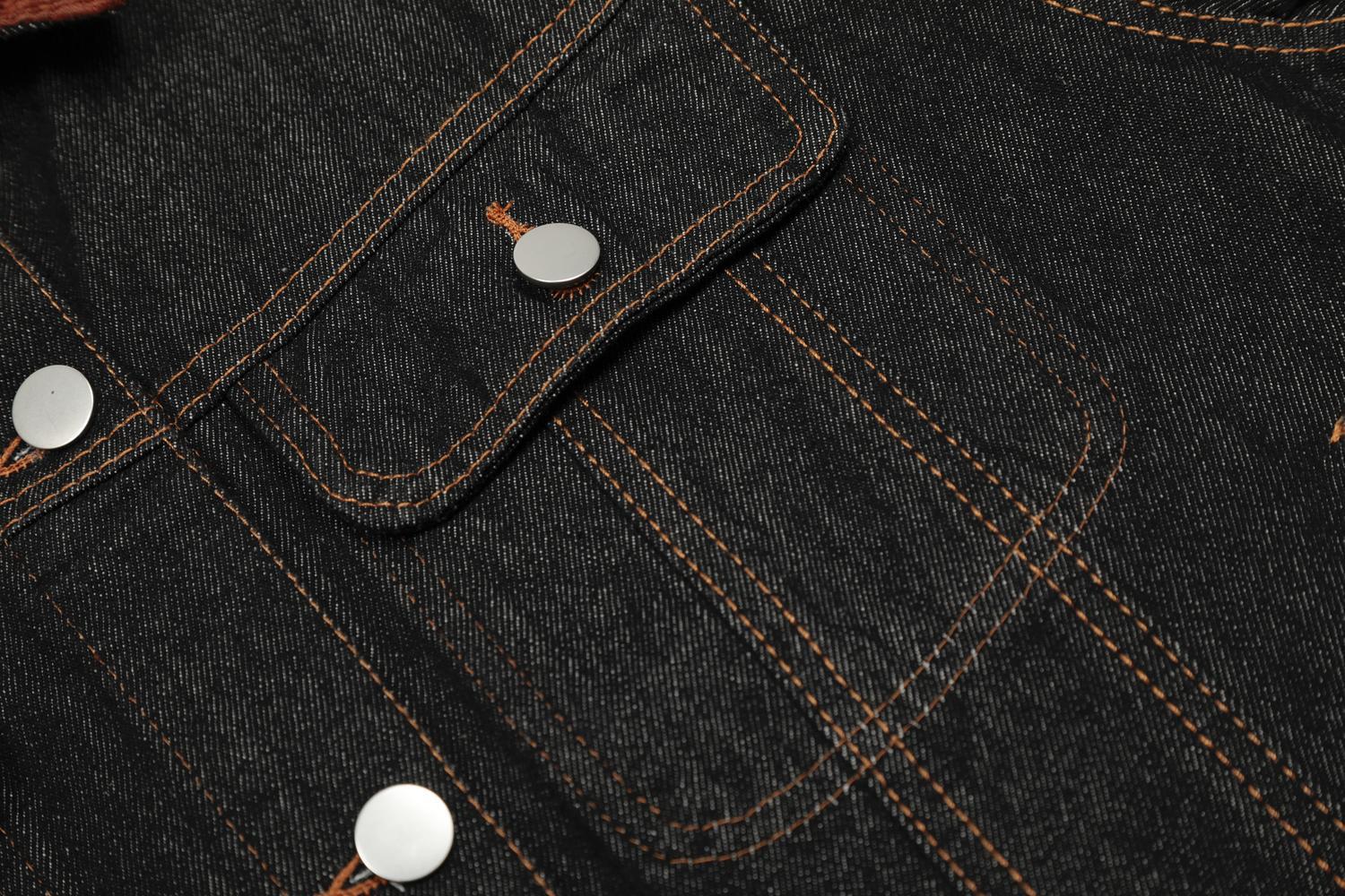 Vintage Denim Jacket - Back View