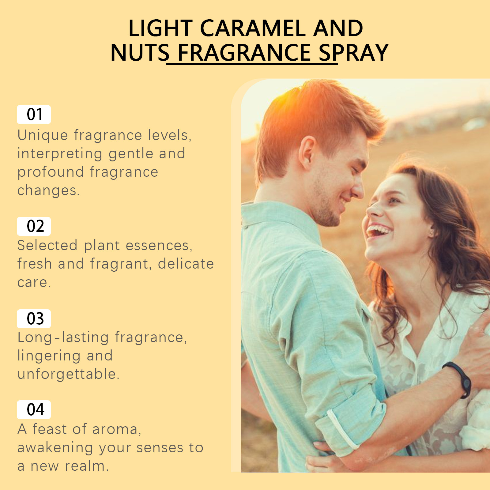Couple together with long-lasting fragrance messaging