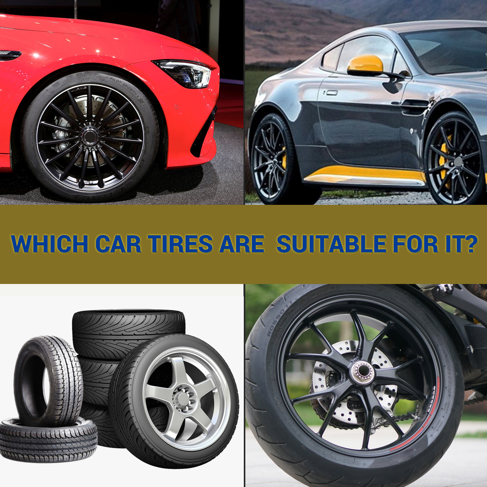 Performance wheel and customized car styling scene