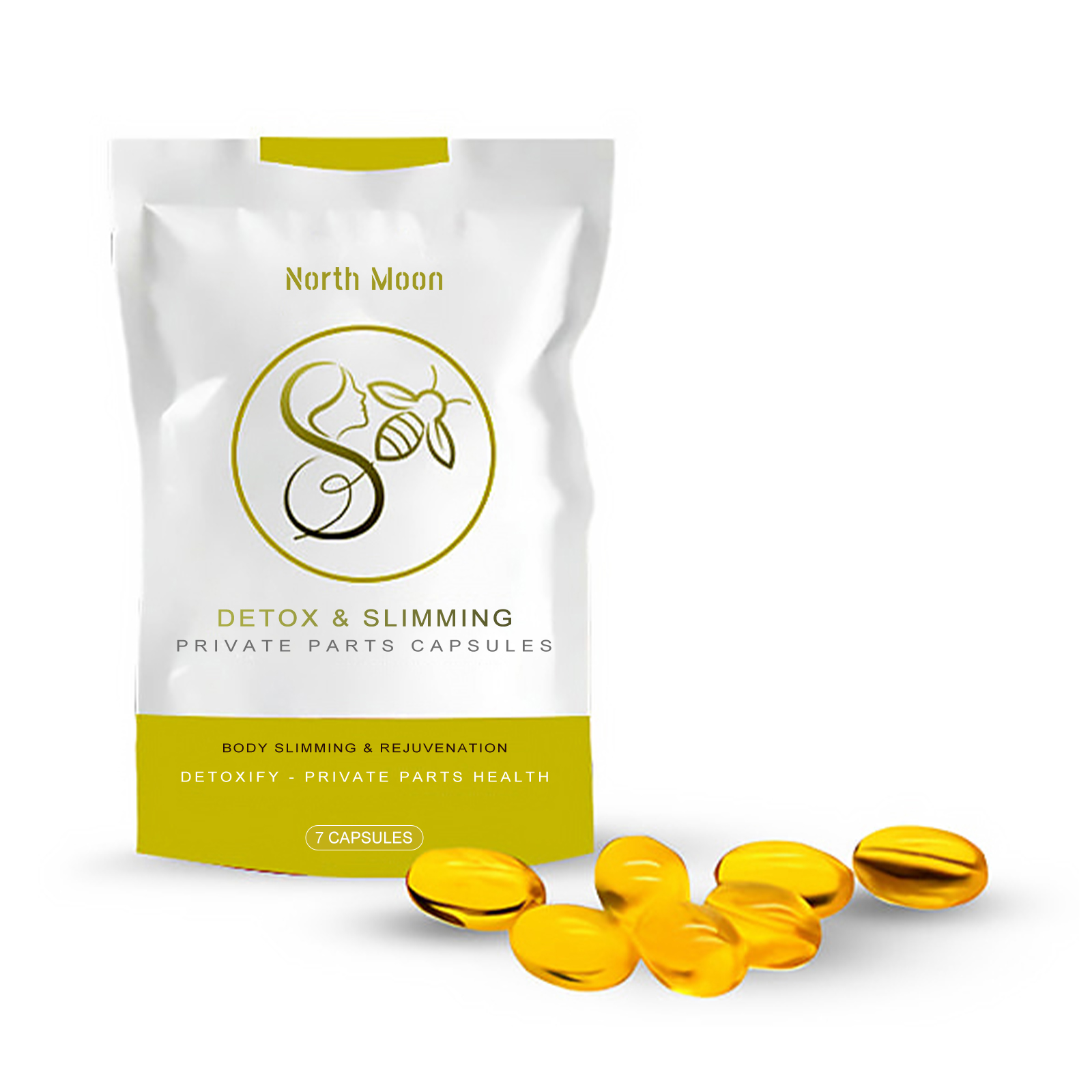 North Moon Women's Care Capsules Gently Clean, Nourish And Firm Body Skin Balance Care Capsules