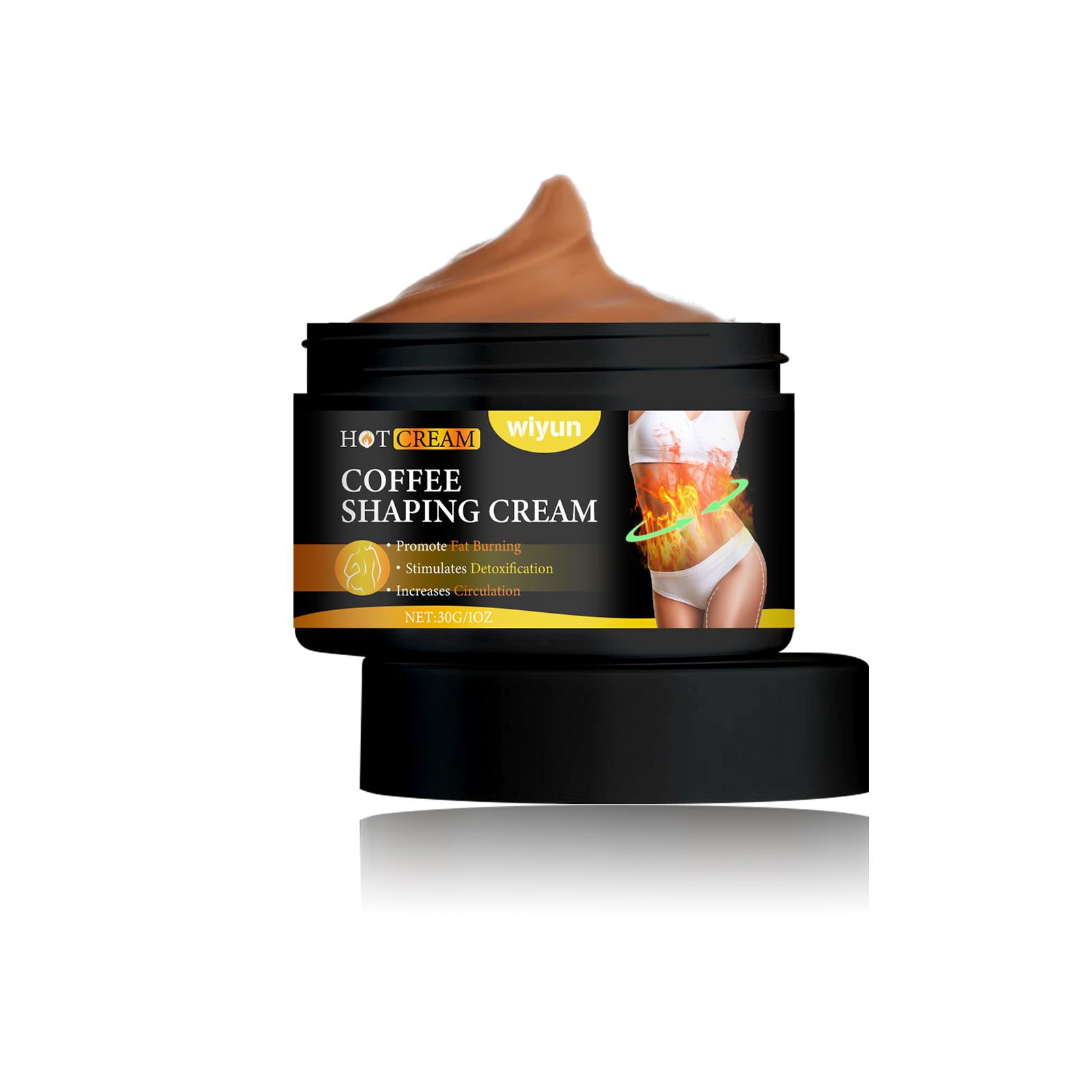 Wiyun Body Massage Cream Daily Gently Nourishes Body Skin Apply Massage Cream Gracefully, Lightly