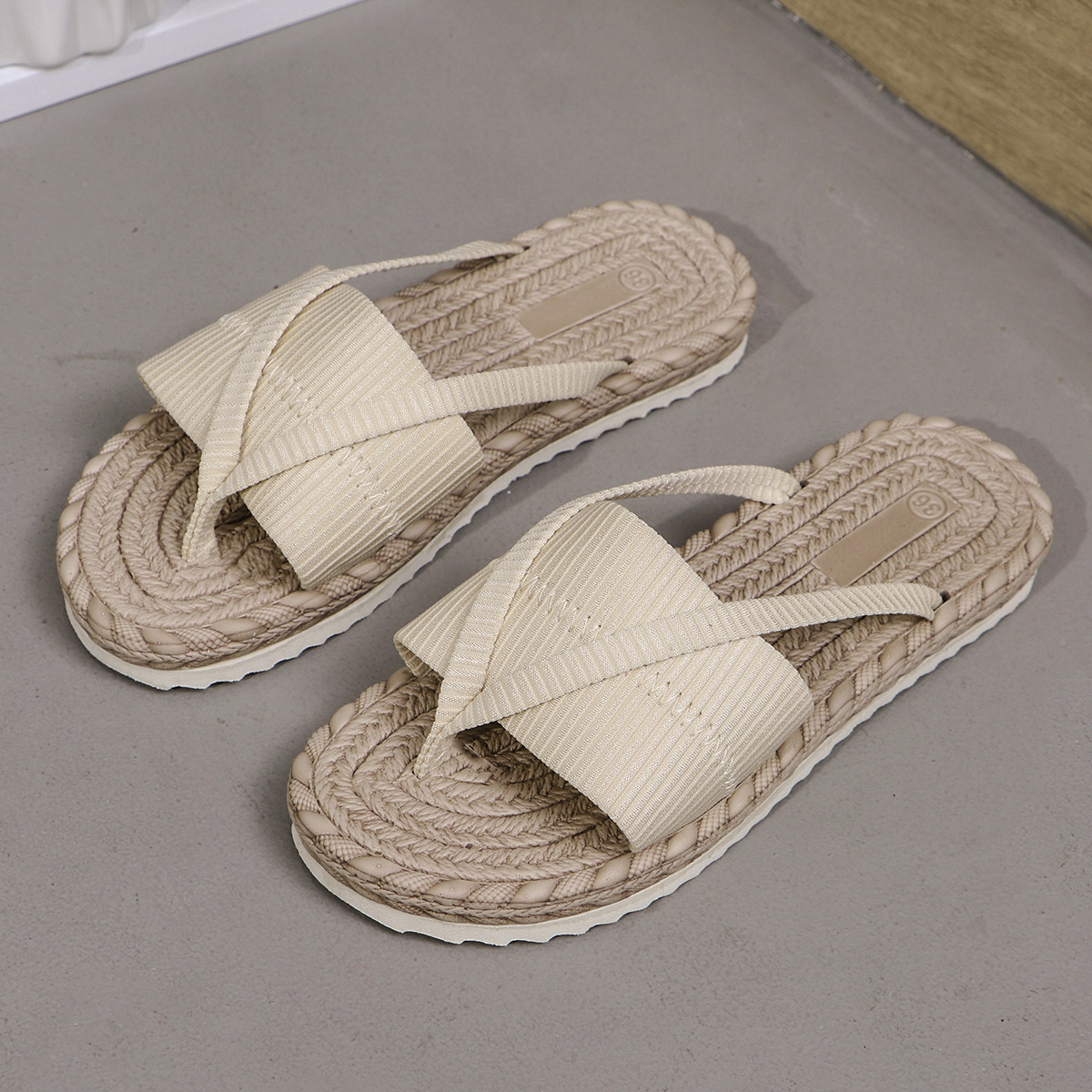 Women's Beach Vacation Sandals Toe-Strap Flip-Flops Slipper image 7