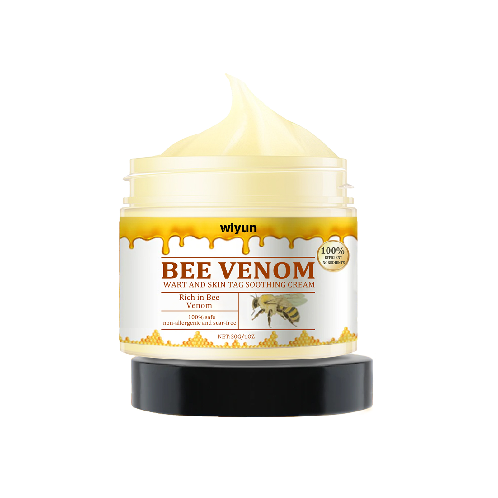 Wiyun Beesvenom Creme, A Gentle, Herbal Cleansing Cream That Nourishes, Rejuvenates And Restores