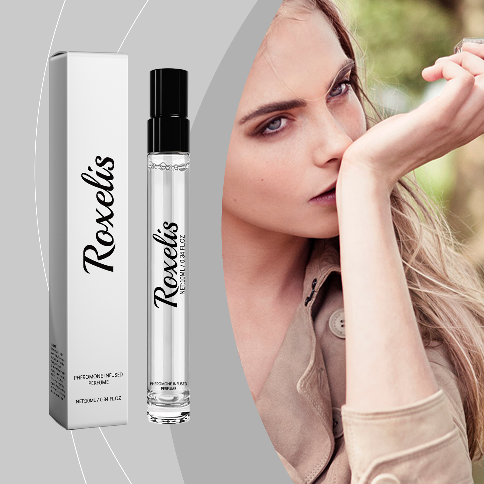 Portable fragrance bottle used for personal refresh