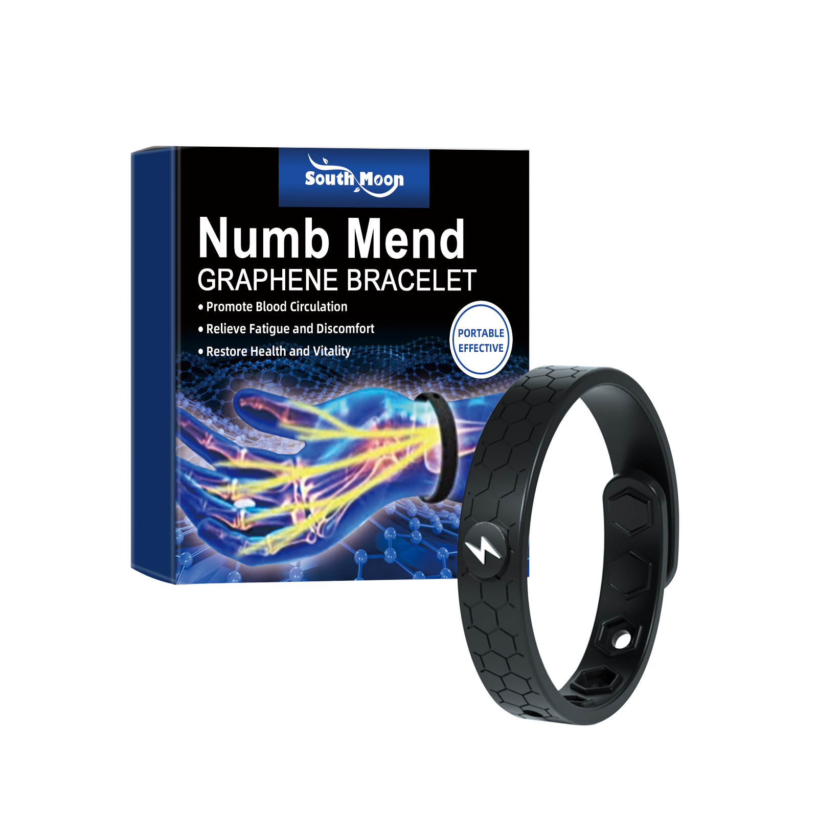South Moon Body Care Bracelet Gentle Care To Ease The Burden Of The Body Portable Fashion Bracelet