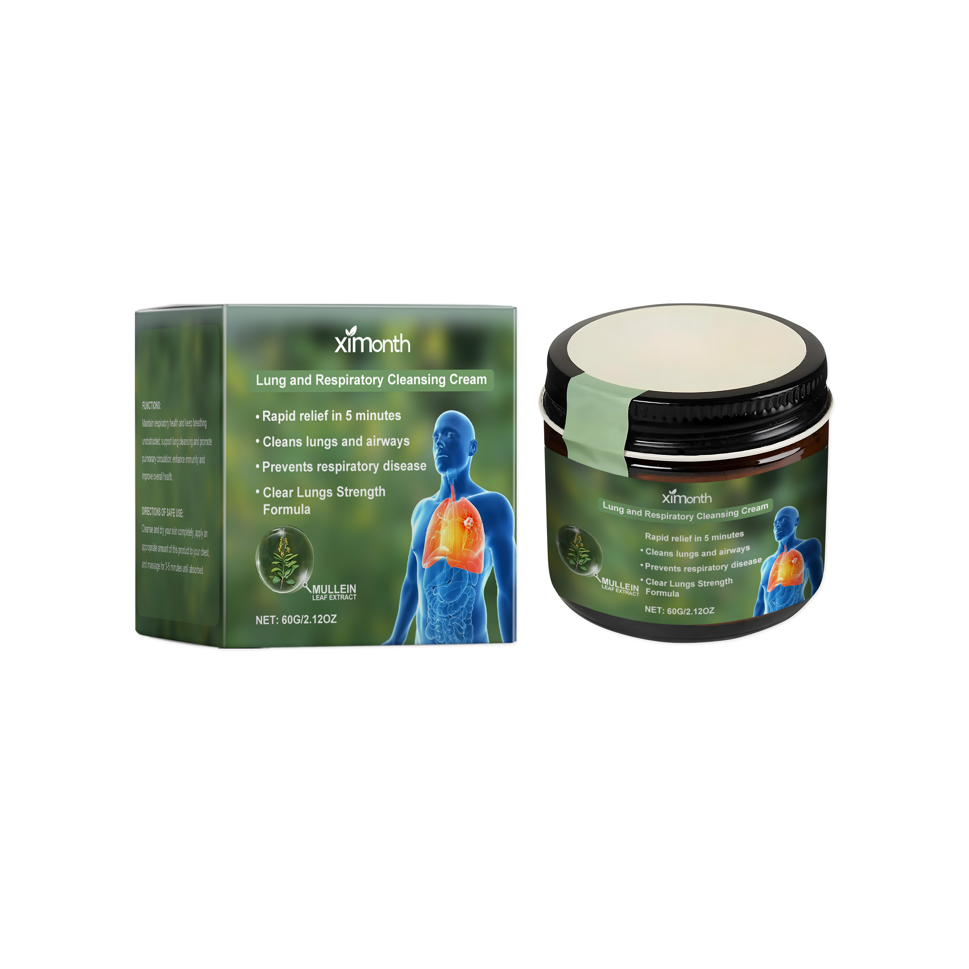 Ximonth Body Care Cream Gently Nourishes Your Body Daily With A Natural Refreshing Massage Treatment