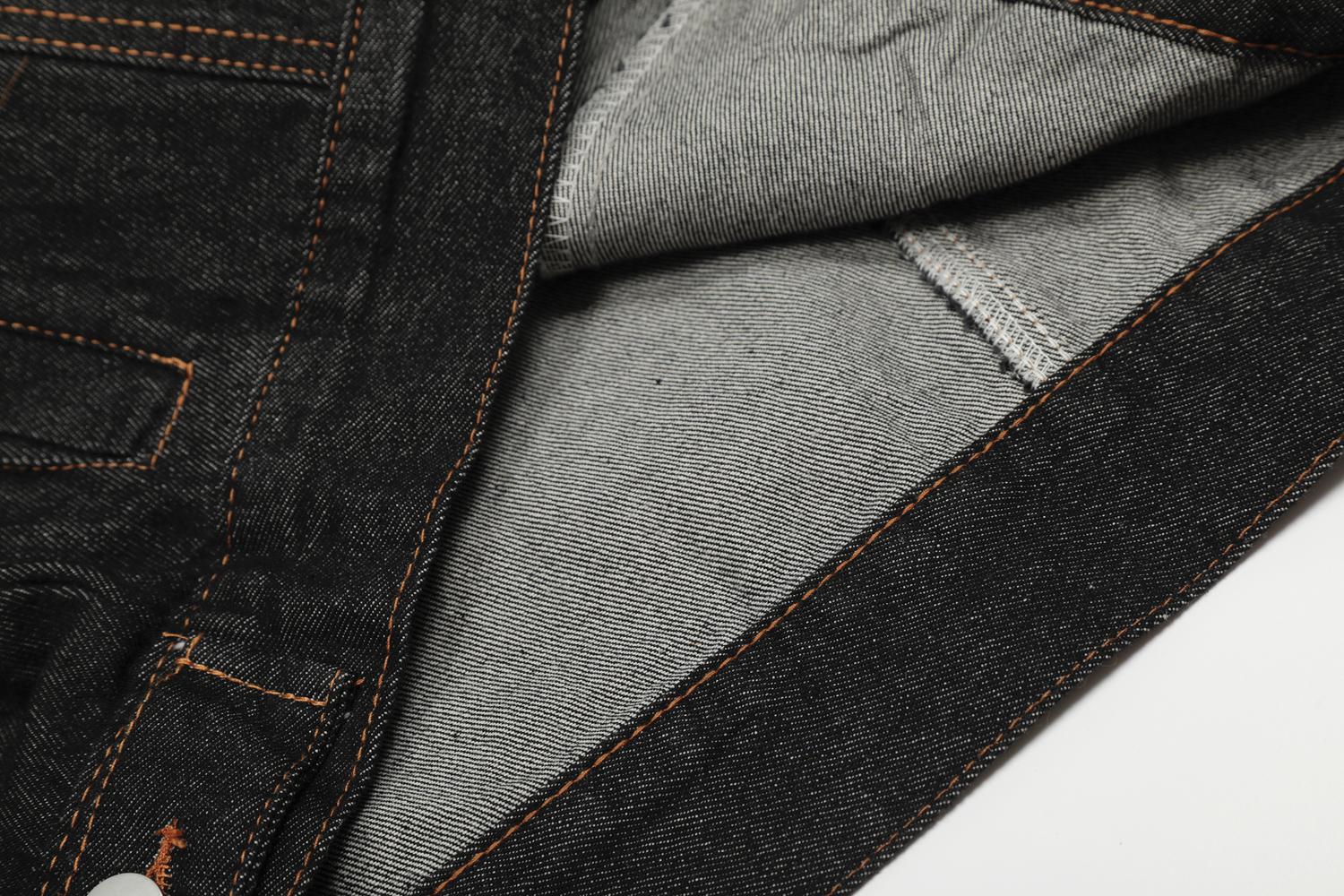Corduroy Collar Vintage Jacket - Black