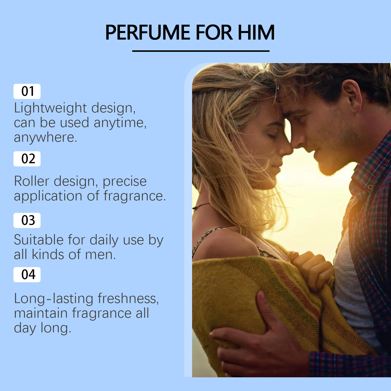 North Moon roll-on fragrance precision application graphic