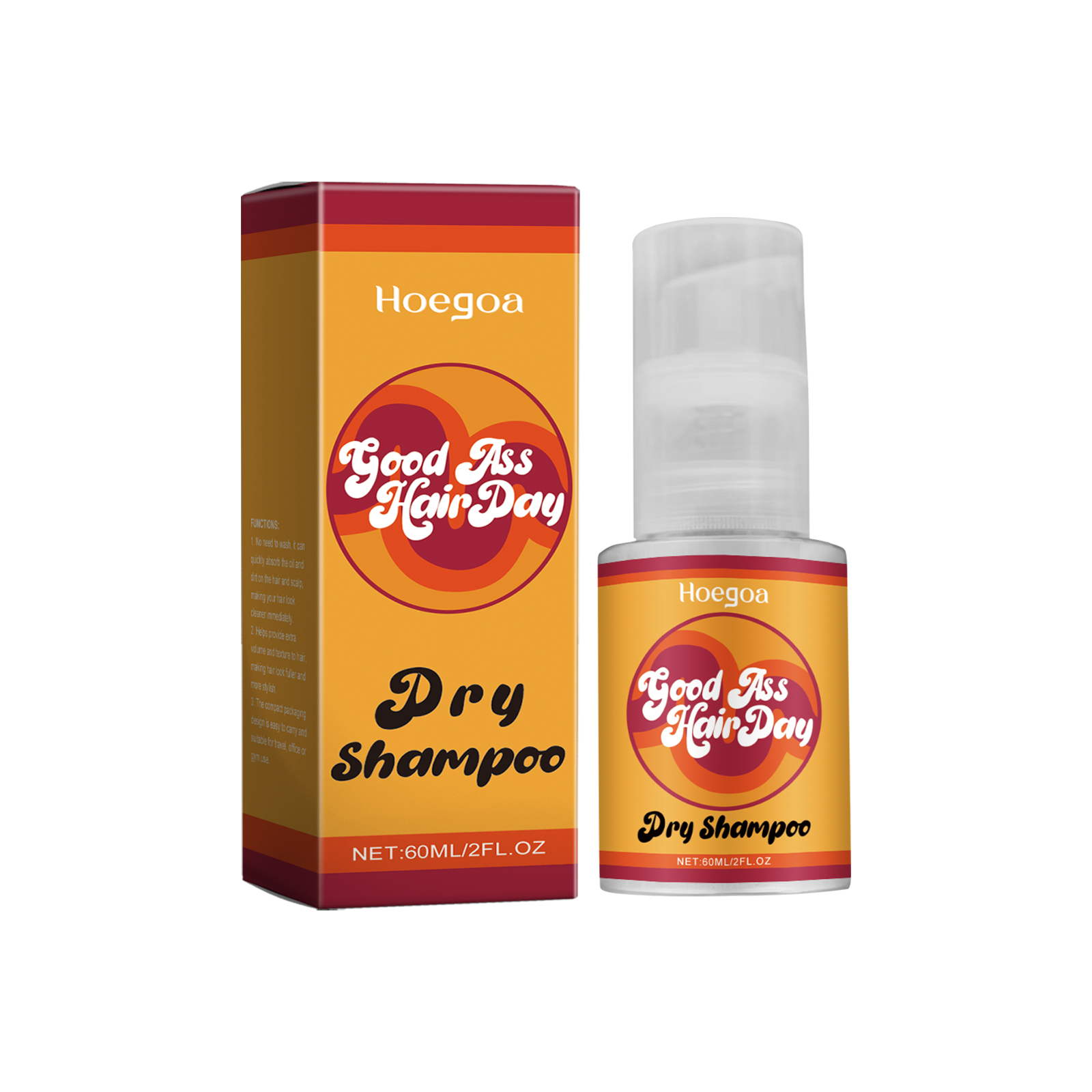 Hoegoa Leave-In Drying Spray Hair Dry Refreshing Repair Hair