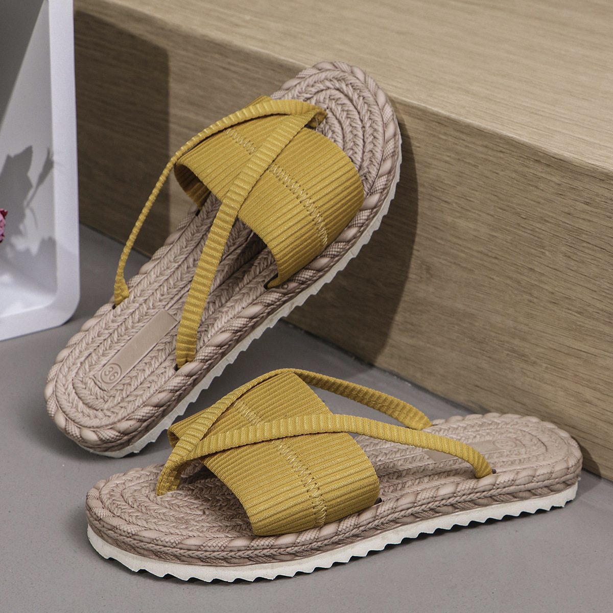 Women's Beach Vacation Sandals Toe-Strap Flip-Flops Slipper image 8