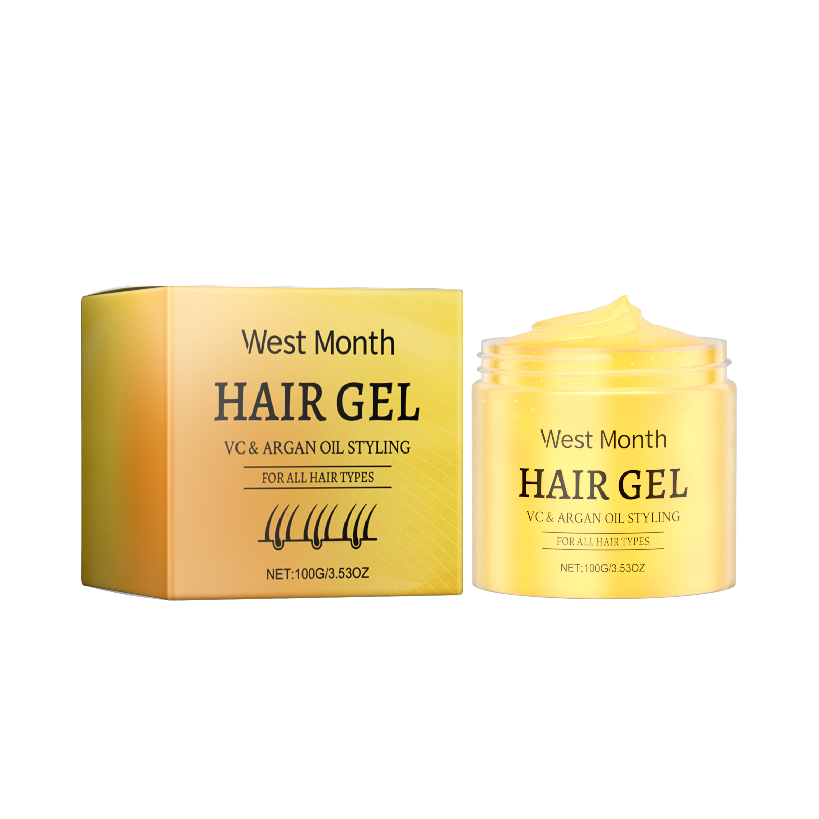 West&Month Hair Mask Nourishes And Softens Long Lasting Hair Without Greasy Mask