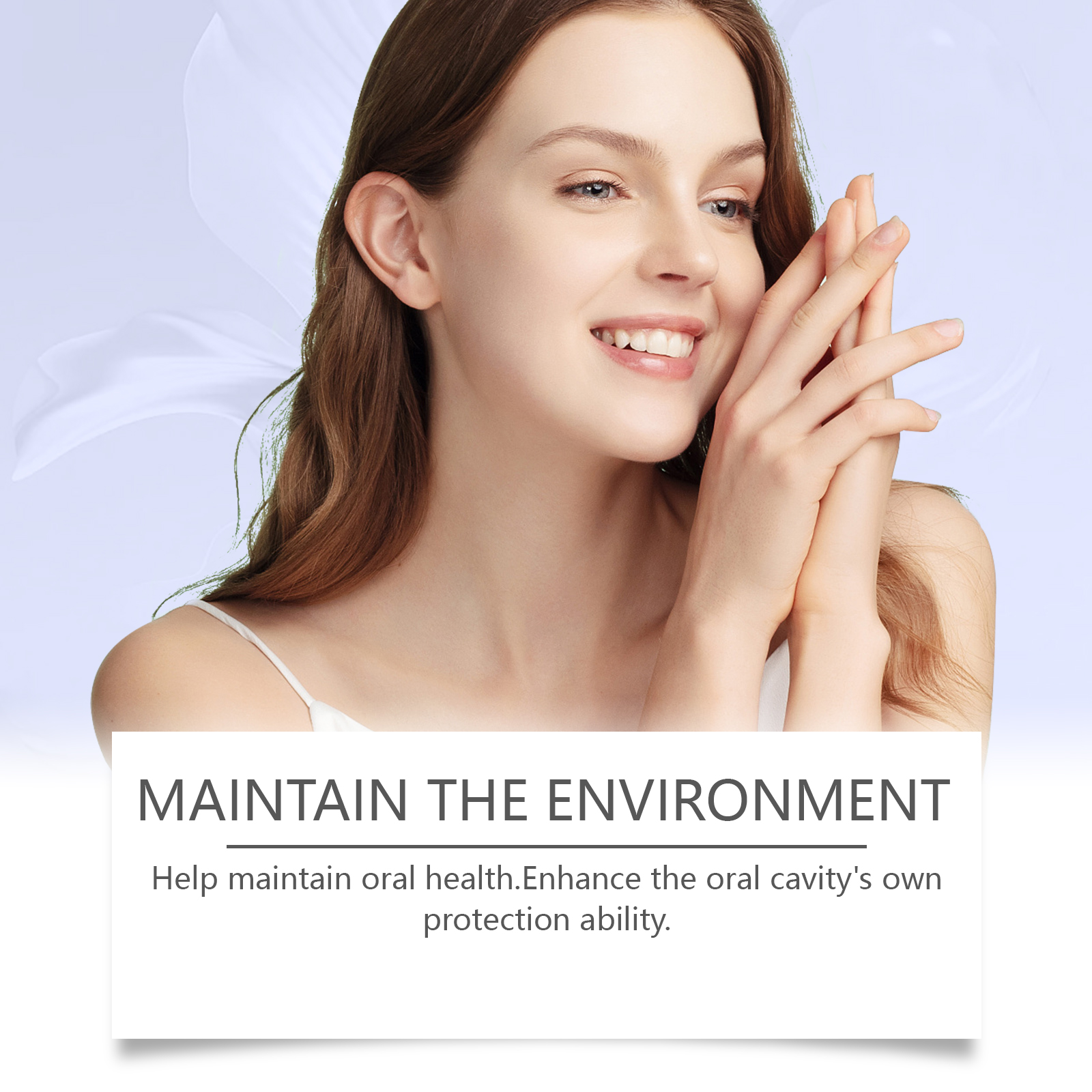 Compact oral spray for work and travel bags