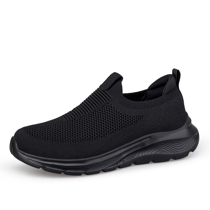Spring Summer Autumn Elderly Shoes Parent-Child Shoes Slip-On Casual Men's Walking Shoes Classic Style image 4